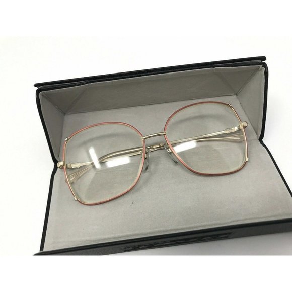 Luxottica oversized, gold Electplated frame Felicia 56 []15  Gold Electric Pink - Picture 11 of 11